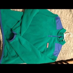 Vineyard Vines Fleece Shep Pullover Sz Large
